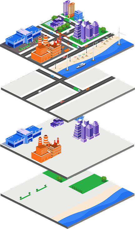 GIS Process Illustration